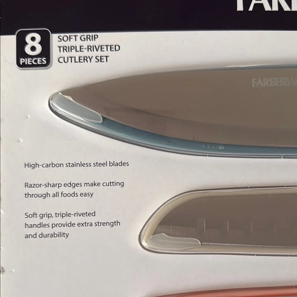 Farberware Knives with sheath covers